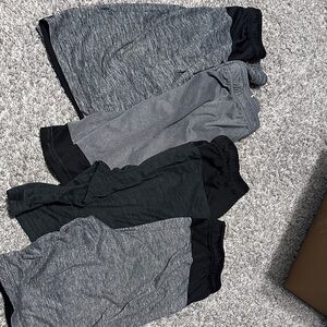 jumping beans Gray and Black Kids Shorts Pack